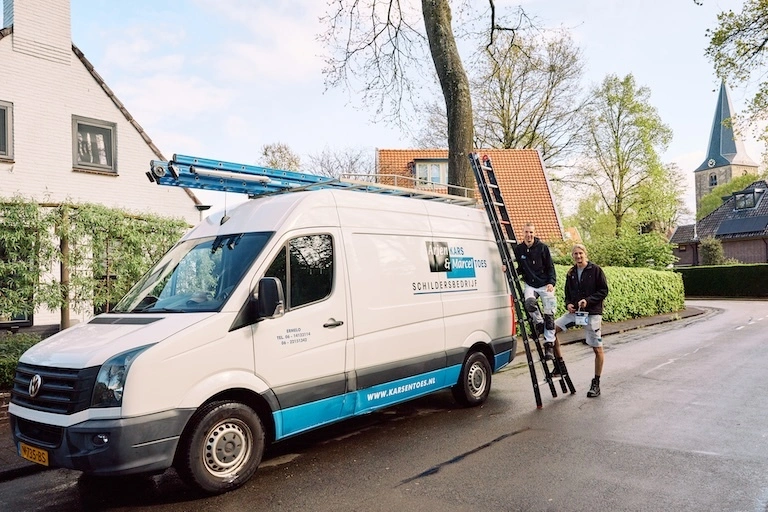 Foto van de bedrijfsbus